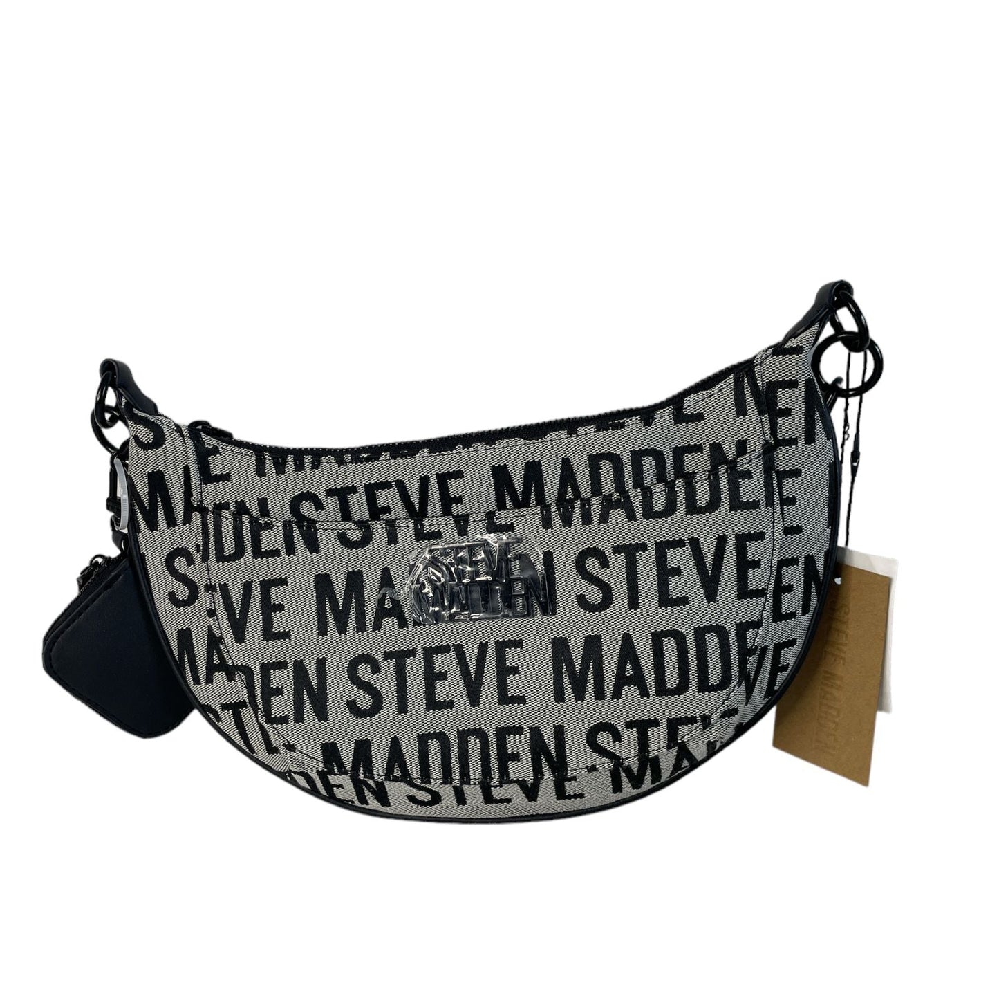 BOLSA STEVE MADDEN GRIS CON MONEDERO