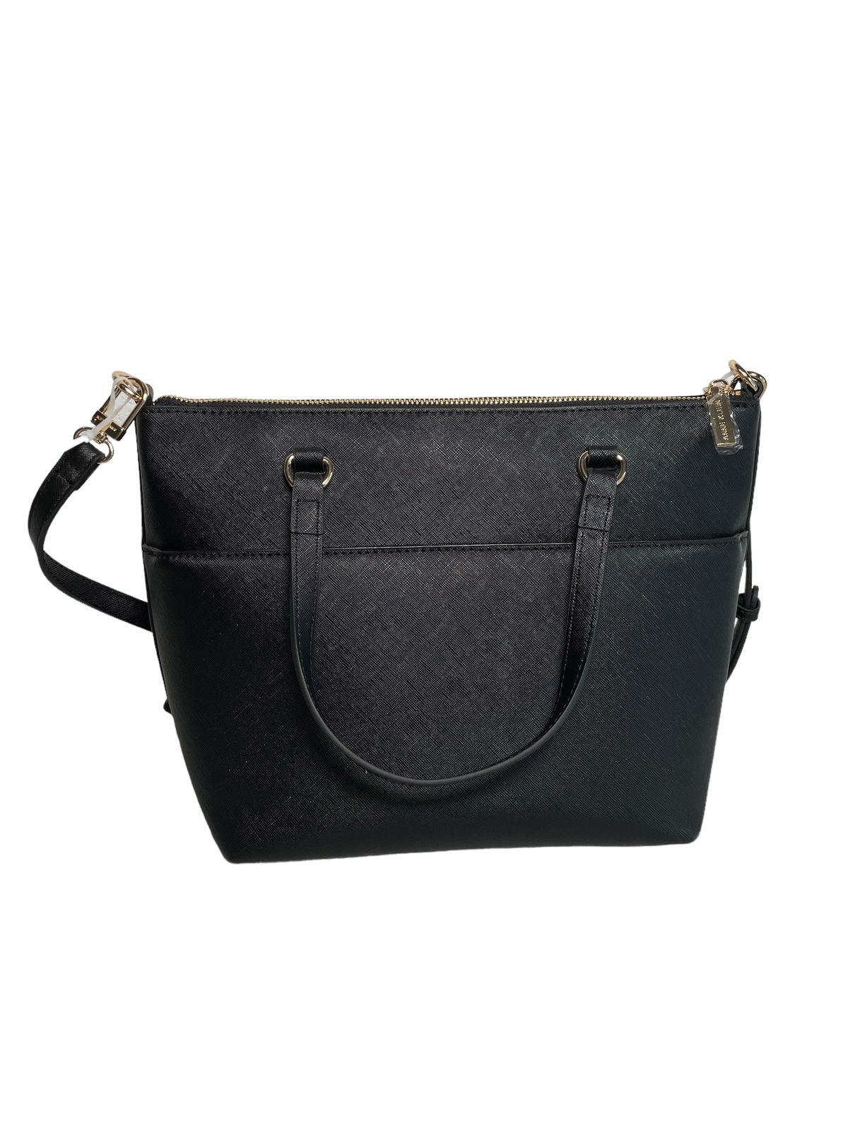 Bolso Anne Klein Negro y Rosa con Monedero