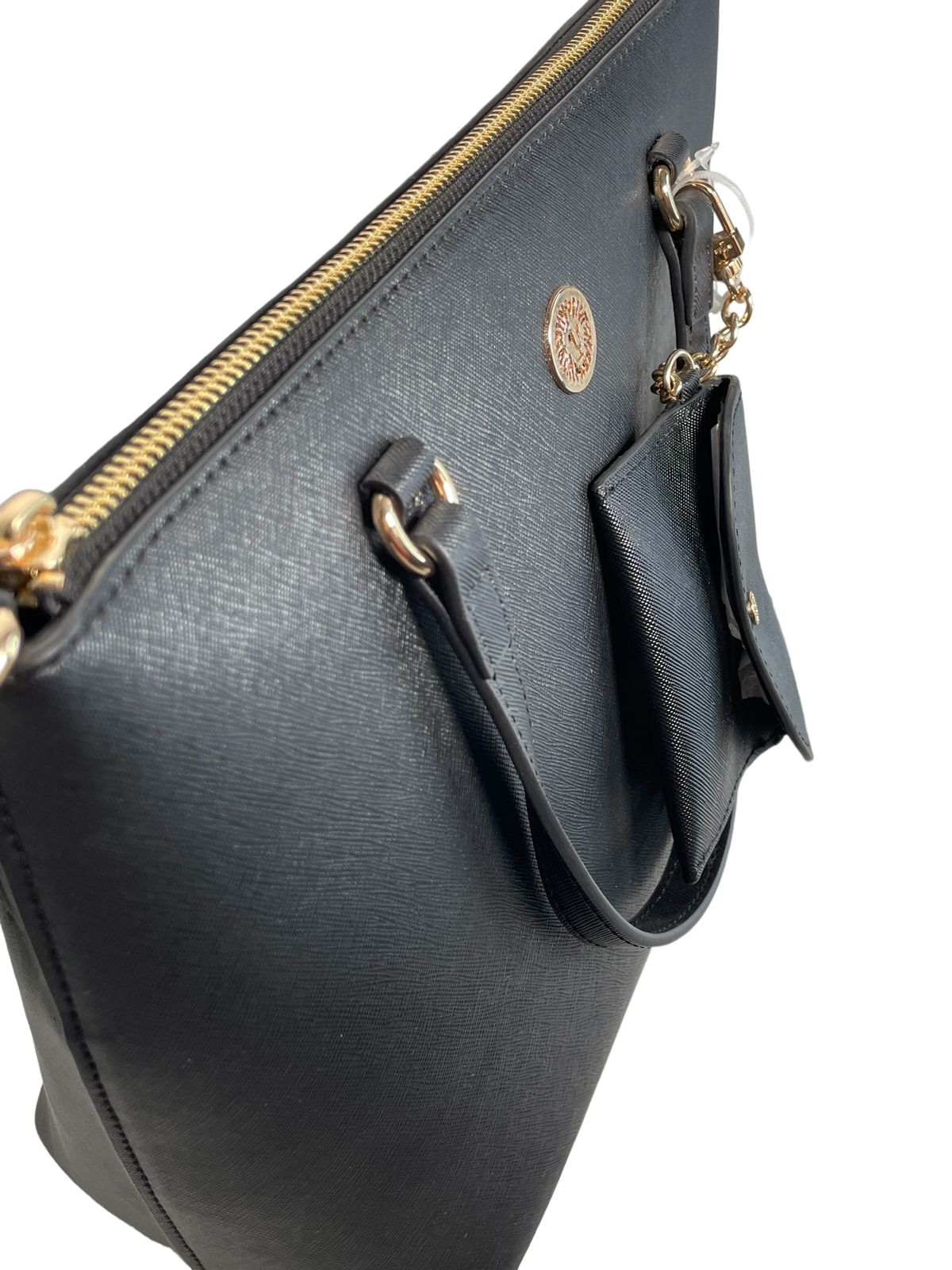 Bolso Anne Klein Negro y Rosa con Monedero